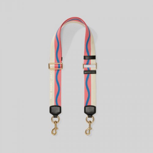 Marc Jacobs - The Wavy Logo Webbing Strap
