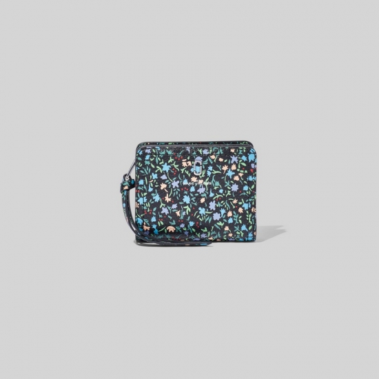 Marc Jacobs - The Softshot Ditsy Floral Mini Compact Wallet - Click Image to Close