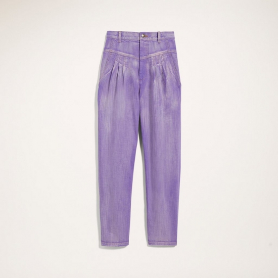 Marc Jacobs - Pleated Jean With Yoke - Click Image to Close