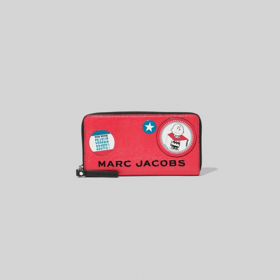 Marc Jacobs - Peanuts x Marc Jacobs The Box Standard Continental Wallet - Click Image to Close