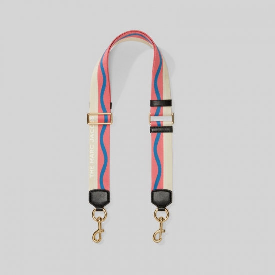 Marc Jacobs - The Wavy Logo Webbing Strap - Click Image to Close