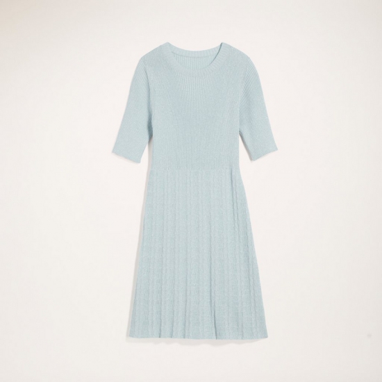 Marc Jacobs - Lurex Crew Neck Dress - Click Image to Close