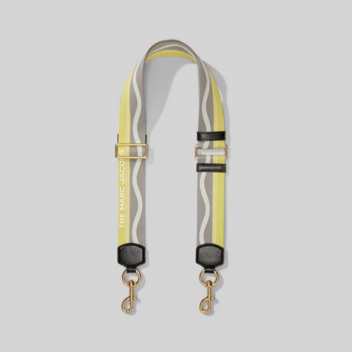 Marc Jacobs - The Wavy Logo Webbing Strap