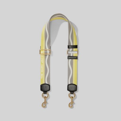 Marc Jacobs - The Wavy Logo Webbing Strap