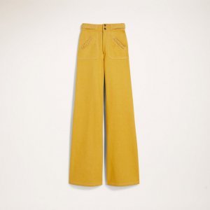 Marc Jacobs - Flared Jean With Braided Waist and Pocket Trim