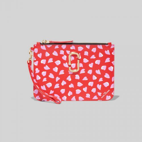 Marc Jacobs - The Snapshot Printed Hearts Wristlet