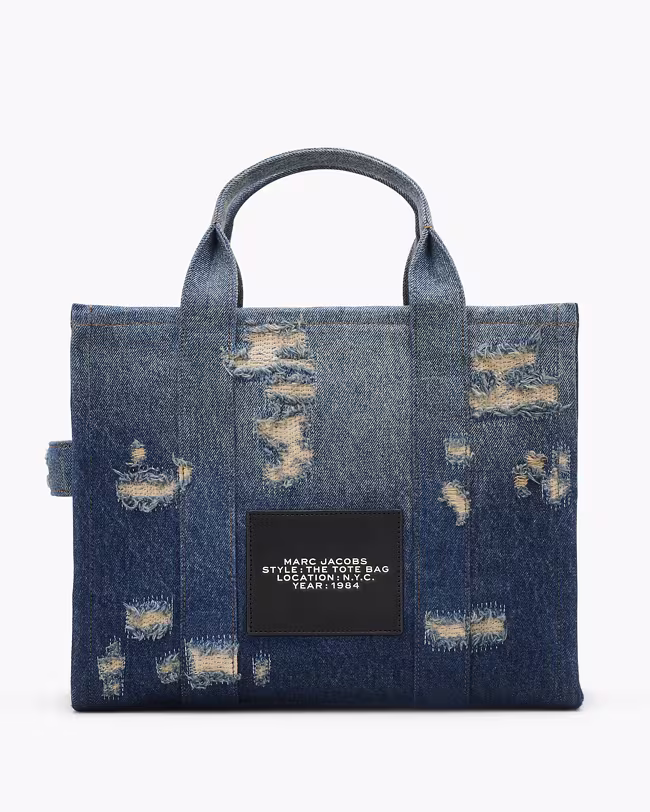 The Rip and Repair Denim Medium Tote Bag - image 3