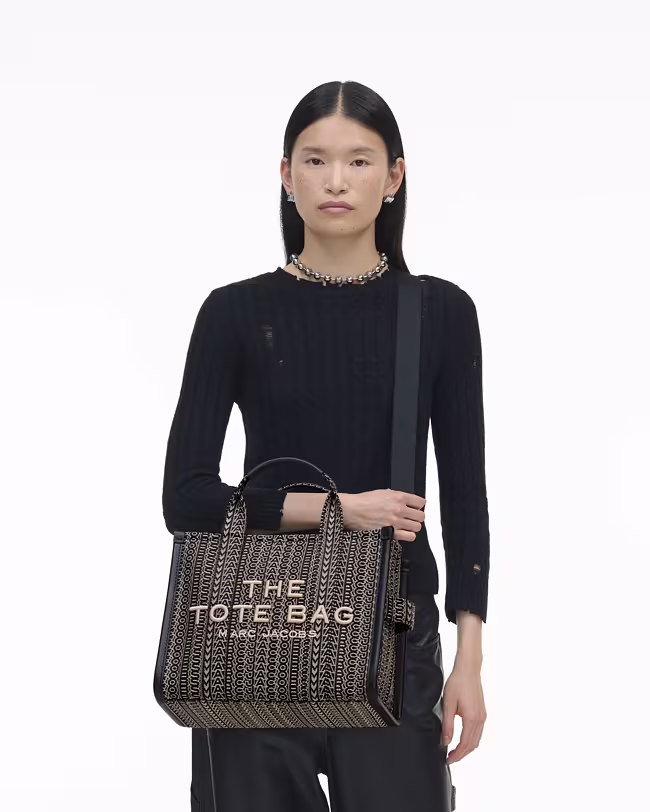 The Monogram Jacquard Medium Tote Bag - image 2