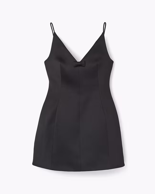 Satin Bow Dress - image 2