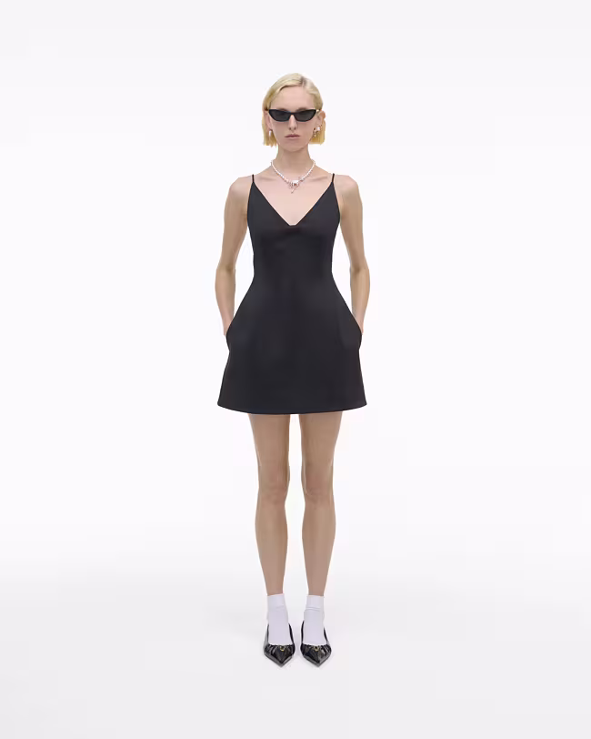 Satin Bow Dress - image 3