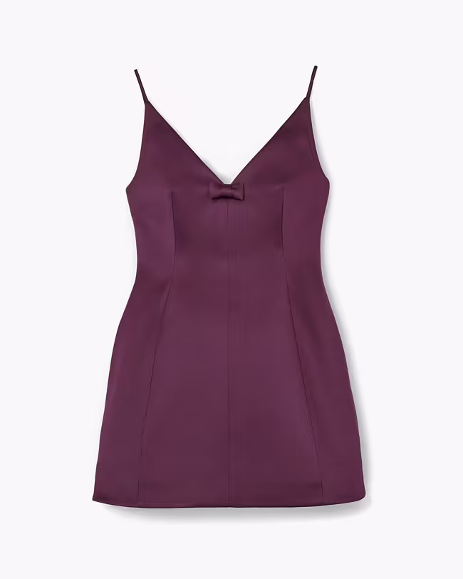 Satin Bow Dress - image 2