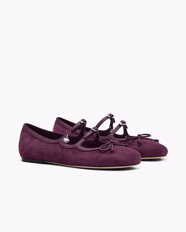 The Suede Kiki Ballerina
