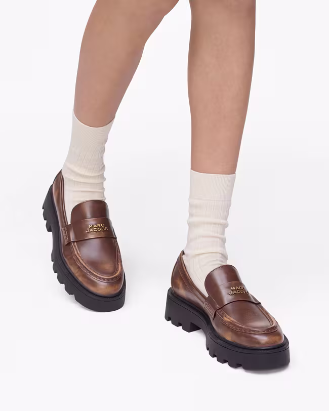 The Distressed Leather Frankie Loafer - image 2
