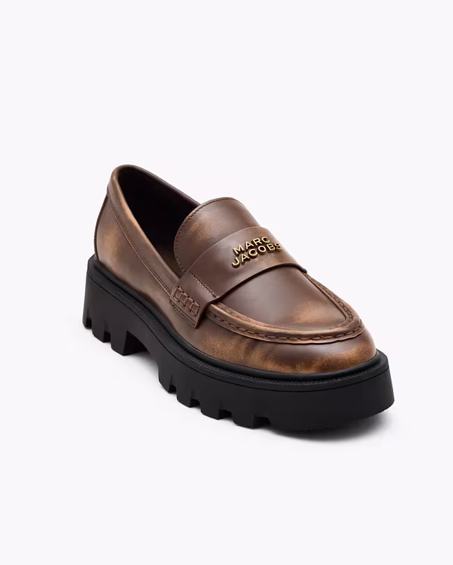 The Distressed Leather Frankie Loafer - image 4