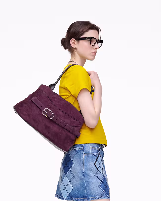 The Suede Dakota Satchel - image 2