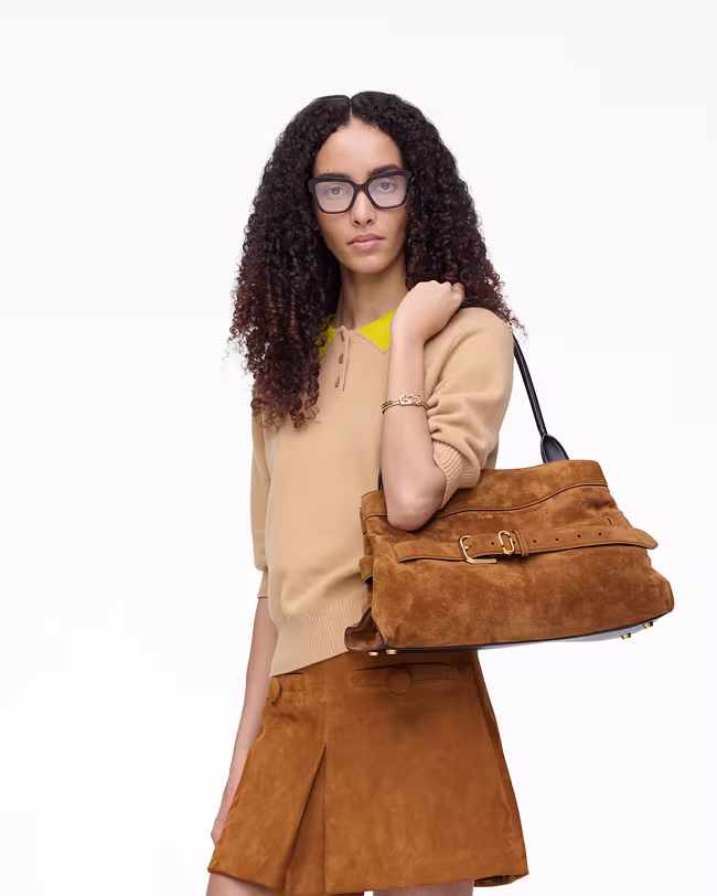 The Suede Dakota Satchel - image 2