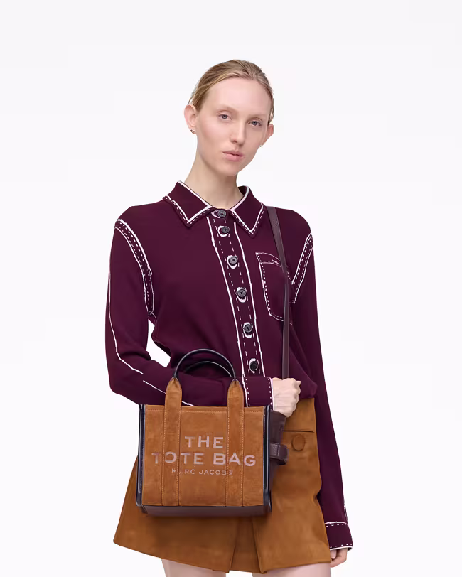 The Suede Small Tote Bag - image 2