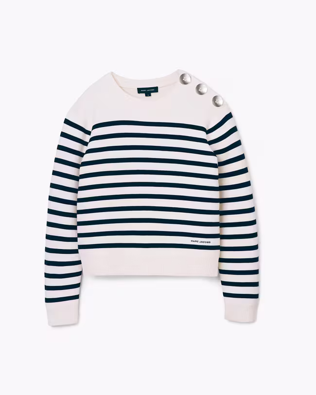 Breton Stripe Crewneck - image 2
