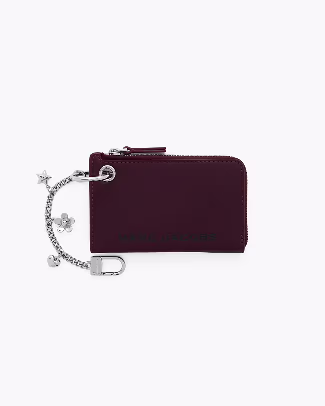 The Top Zip Charm Wallet