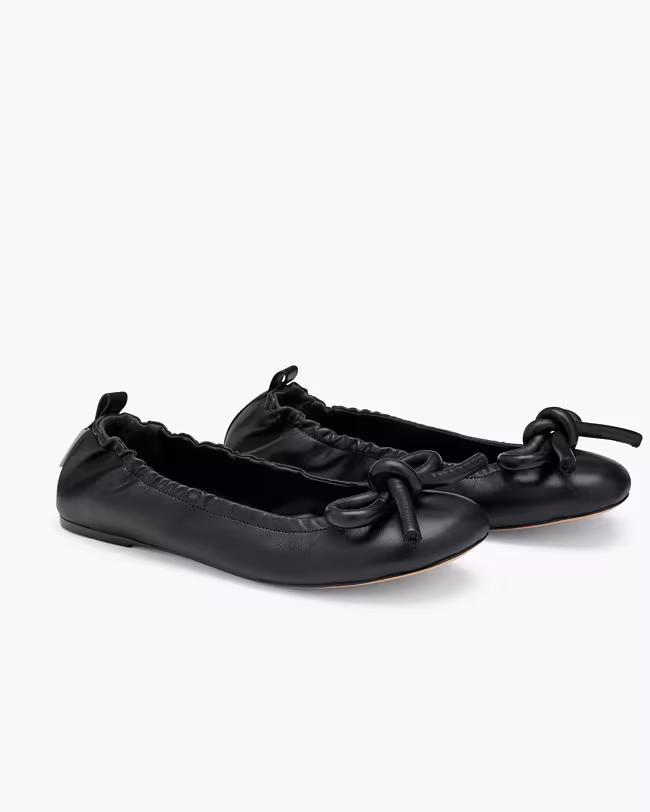 The Bow Lace Up Ballerina