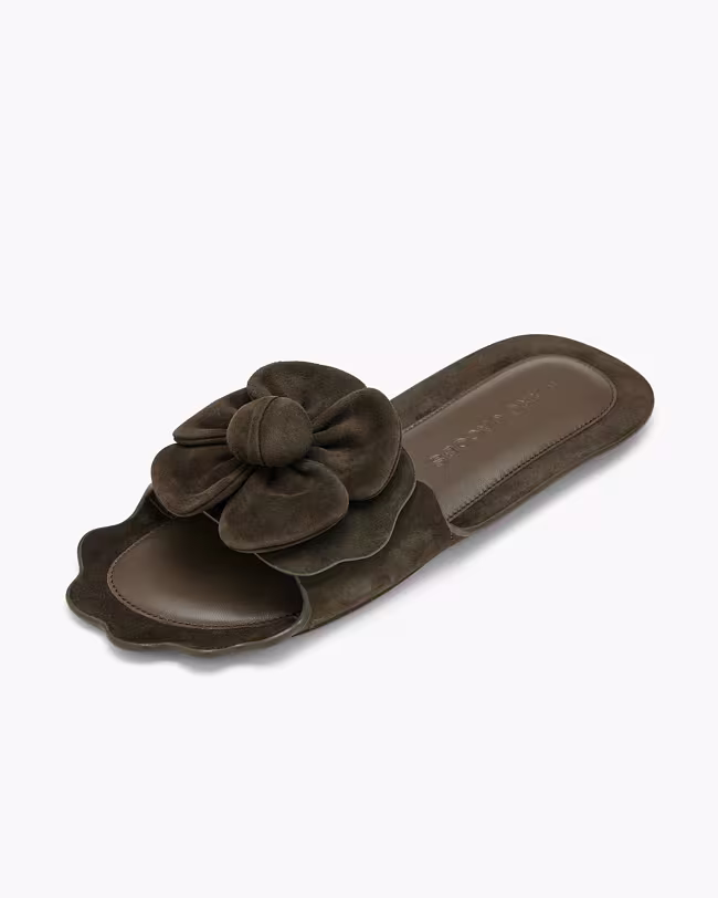 The Suede Daisy Sandal - image 4