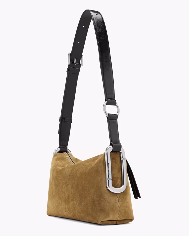 Scene Medium Shoulder Bag In Suede - image 2