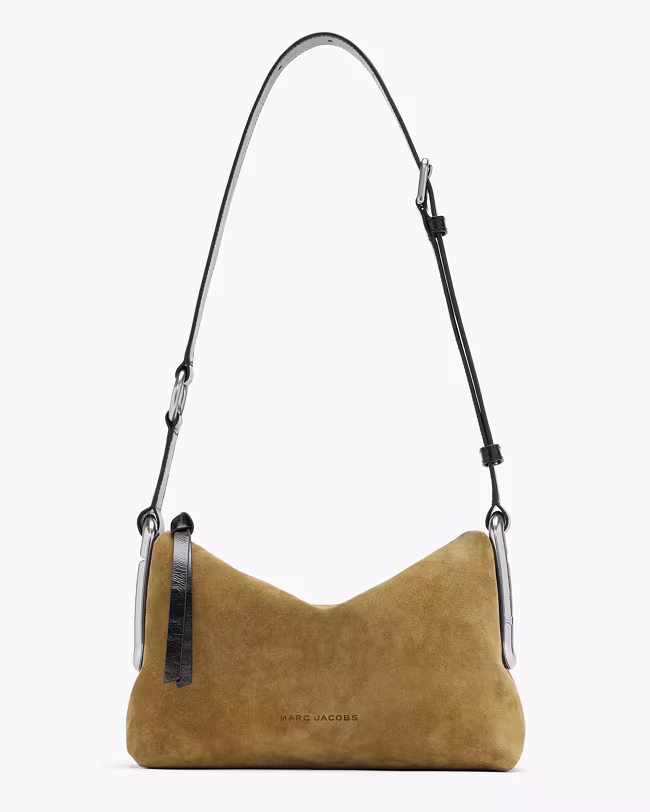 Scene Medium Shoulder Bag In Suede - image 4