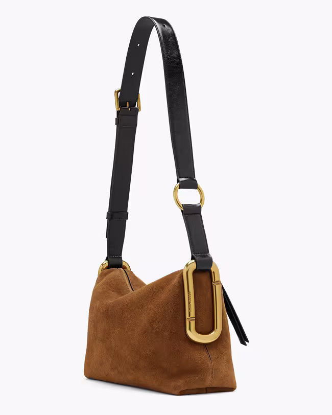 Scene Medium Shoulder Bag In Suede - image 2