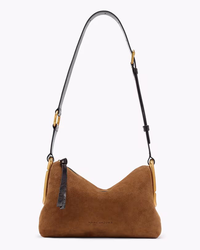 Scene Medium Shoulder Bag In Suede - image 4