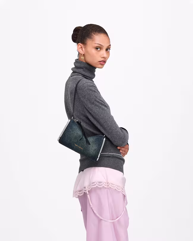 Scene Small Shoulder Bag In Denim - image 3
