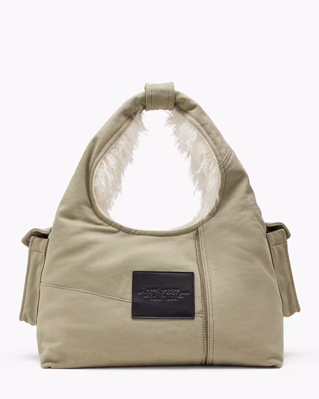 Sack Bag In Cargo Fur Canvas - image 3