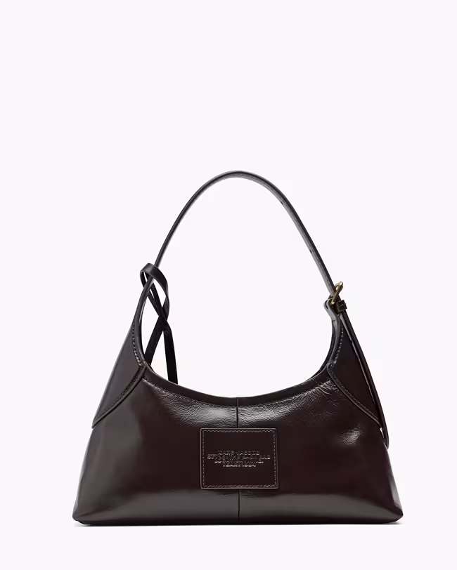 Small Belted Sack Bag In Crinkle Leather - image 3