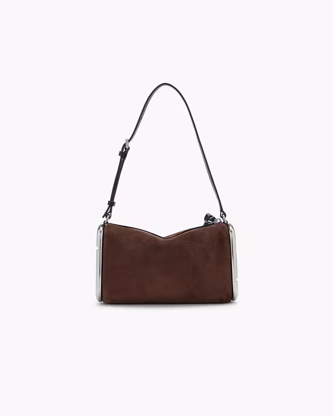 Scene Small Shoulder Bag In Suede - image 4