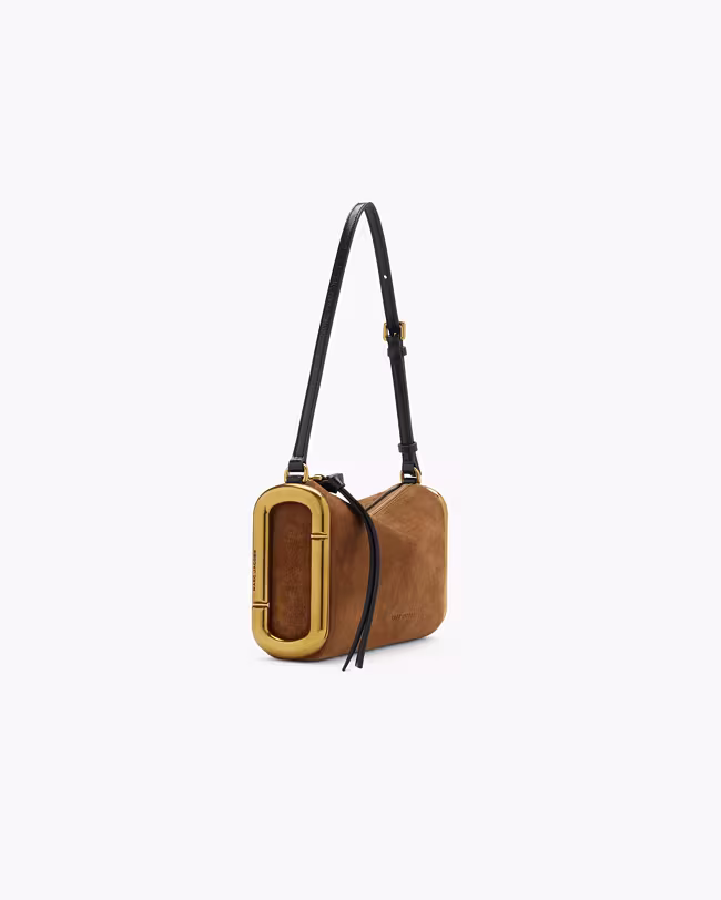 Scene Small Shoulder Bag In Suede