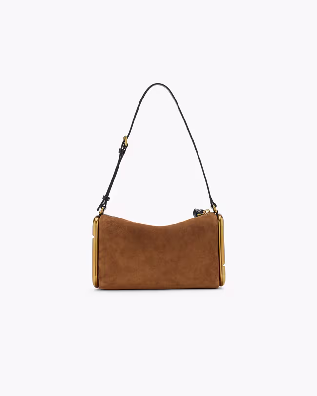 Scene Small Shoulder Bag In Suede - image 4