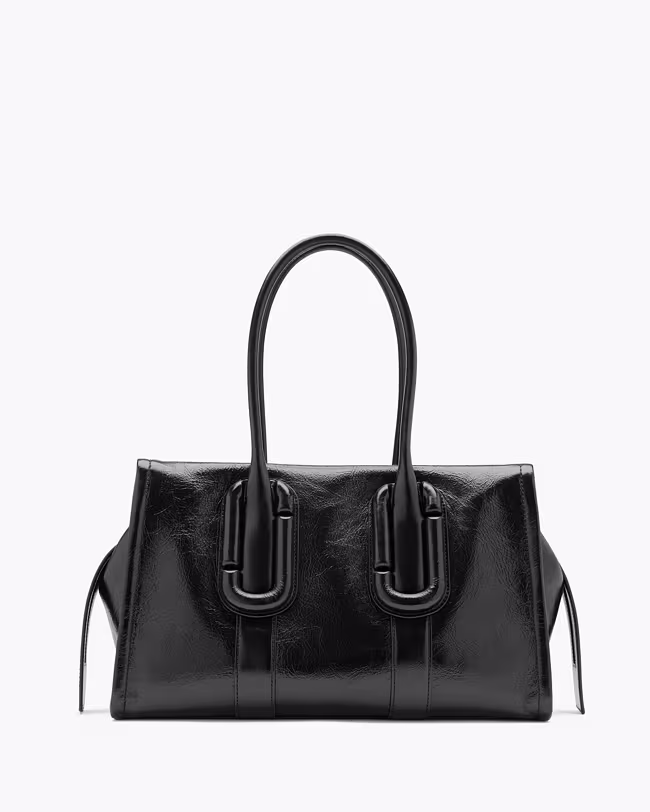 Babe City Tote In Crinkle Leather - image 3