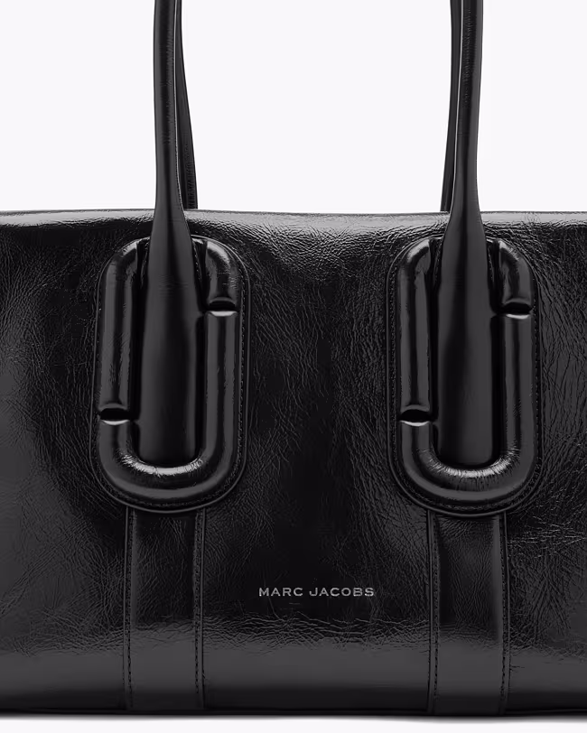 Babe City Tote In Crinkle Leather - image 4