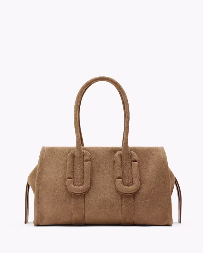 Babe City Tote In Felted Suede - image 3