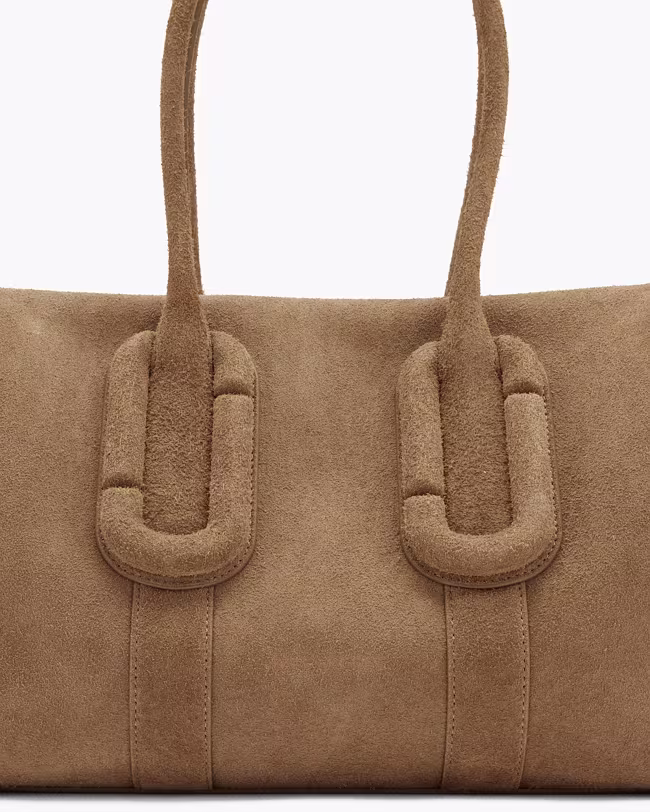 Babe City Tote In Felted Suede - image 4