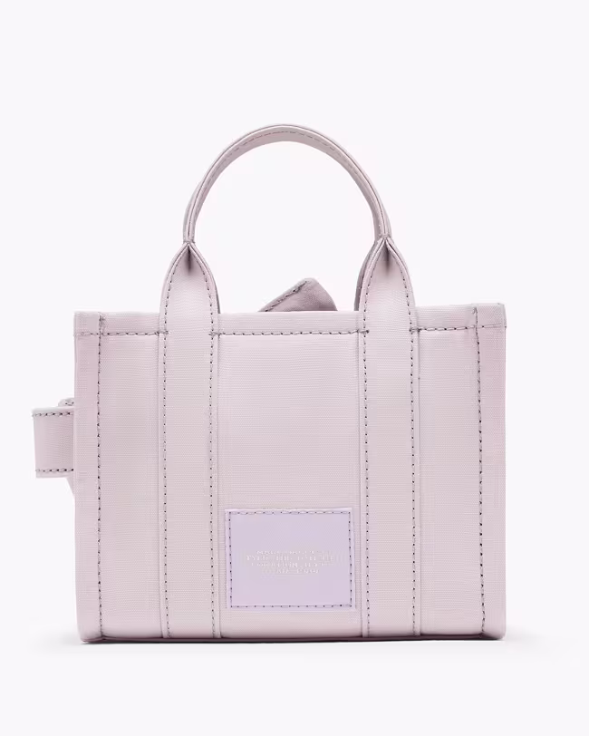 Crossbody Tote In Canvas With Oversized Bow - image 3