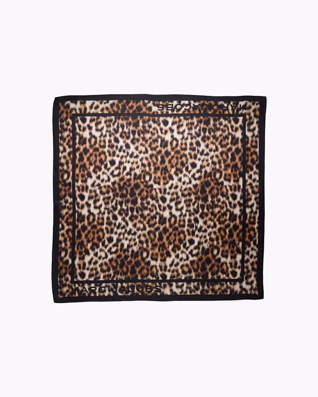 Leopard Silk Scarf