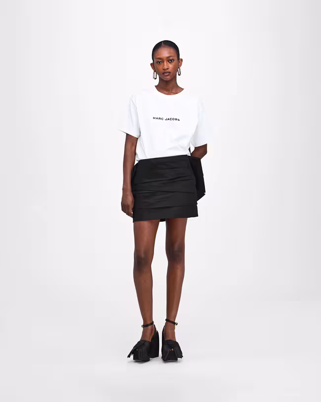 Bow Ruched Skirt - image 3