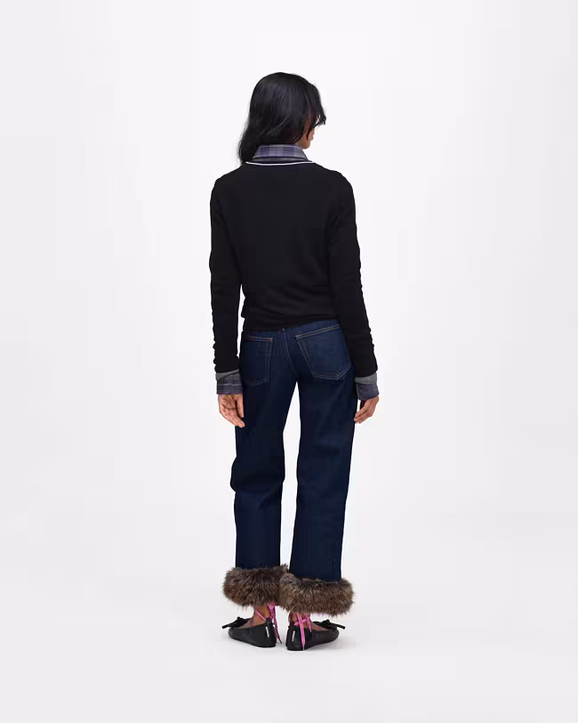 Layered V-Neck Sweater - image 3