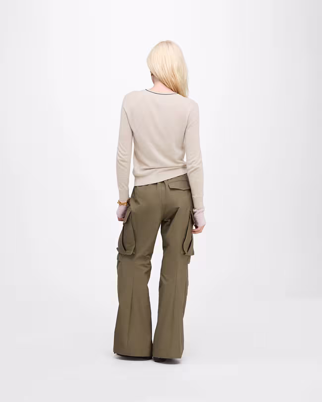 Layered V-Neck Sweater - image 3