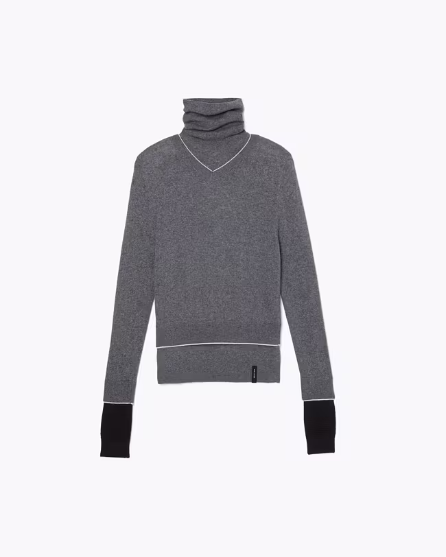 Layered Turtleneck Sweater - image 2
