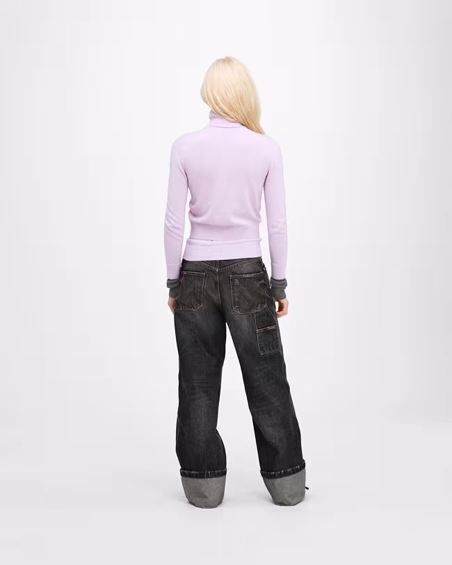 Layered Turtleneck Sweater - image 3