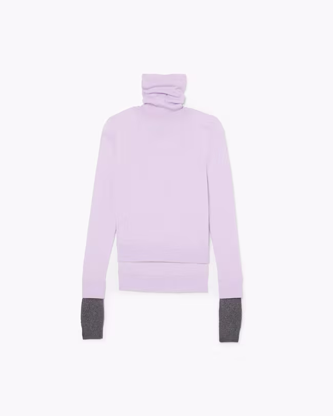 Layered Turtleneck Sweater - image 4