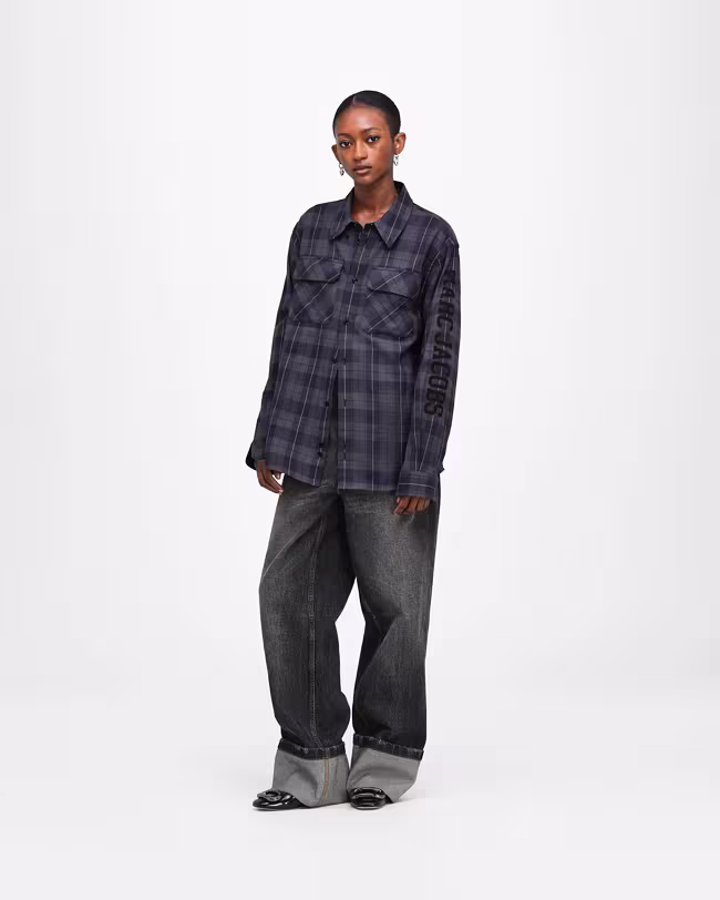 Plaid Flannel Shirt - image 3