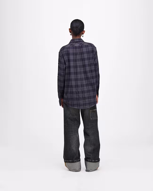 Plaid Flannel Shirt - image 4