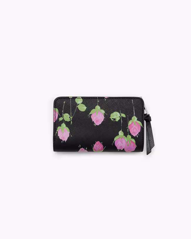 Snapshot Compact Wallet In Vintage Floral - image 3